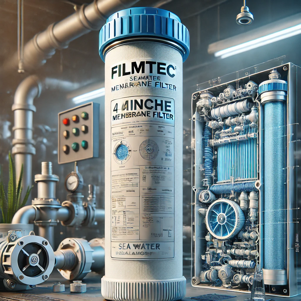 فیلتر ممبران دریایی 4 اینچ فیلمتک (FILMTEC)